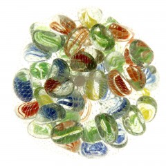 Камень для декора «Овальчики» с рисунком, 300 г - Фото 1