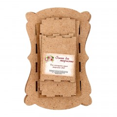 Шкатулка для декора «Скобочки» (набор 7 деталей) - Фото 1