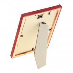 Фоторамка деревянная 10 х 15 см, коралловый - Фото 1