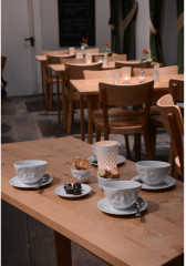 Чашка с блюдцем «Happy» - Фото 2