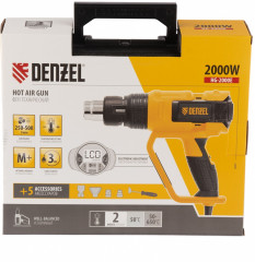 Фен технический Denzel HG-2000E - Фото 14