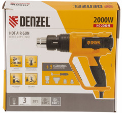 Фен технический Denzel HG-2000M - Фото 12