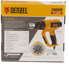 Фен технический Denzel HG-2000M - Фото 13