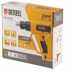 Фен технический Denzel HG-2000M - Фото 14