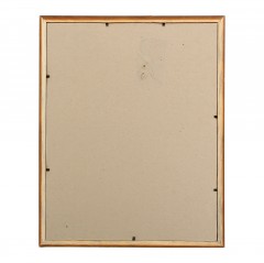 Фоторамка деревянная 30 х 40 см, орех - Фото 1