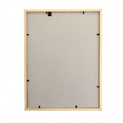 Фоторамка деревянная 30 х 40 см, серебро - Фото 1