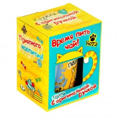 Кружка кот «Чё пьём» - Фото 2