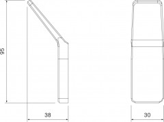 Крючок для ванной комнаты - Фото 1