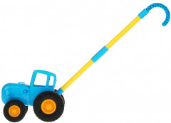 Каталка музыкальная «Синий трактор» - Фото 4