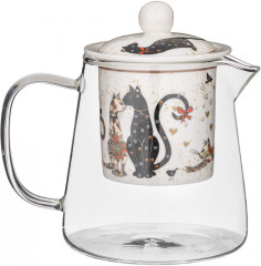 Чайник заварочный «Парижские коты» - Фото 2
