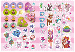 Книга с наклейками «Волшебство Данэсси Оленни» - Фото 3