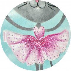 Дневник для девочек «Кошка-балерина» - Фото 4