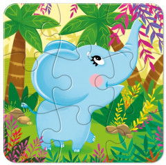 Пазл «Слоненок» - Фото 1