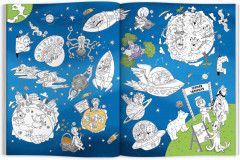 Книжка-раскраска. Для мальчиков - Фото 1