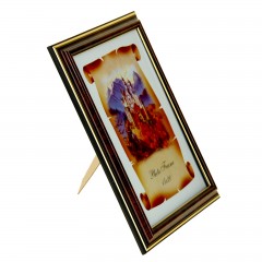 Фоторамка «Темный орех c золотом», 15 х 20 см - Фото 3