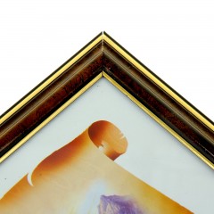 Фоторамка «Темный орех c золотом», 15 х 20 см - Фото 2