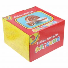 Набор детской посуды «Наше солнышко» (3 предмета) - Фото 2