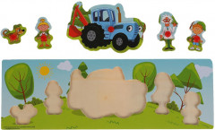 Рамка-вкладыш «Синий трактор» - Фото 3