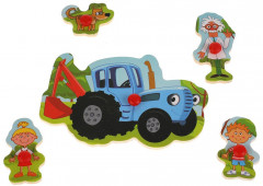 Рамка-вкладыш «Синий трактор» - Фото 4