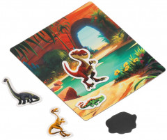 Игра настольная на магнитах «Гигантозавр. Приключения» - Фото 6
