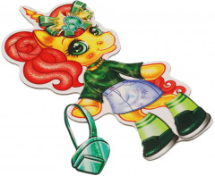 Игра настольная на магнитах «Единорог. Одень куклу» - Фото 4