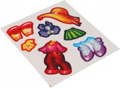 Игра настольная на магнитах «Единорог. Одень куклу» - Фото 3