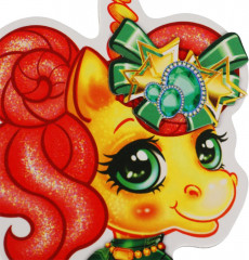 Игра настольная на магнитах «Единорог. Одень куклу» - Фото 5