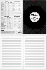 Тетрадь для нот «Just Music» - Фото 1