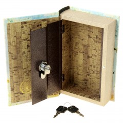 Сейф-книга шёлк «Подсолнух с бабочкой» 21 х 13 х 5 см - Фото 2