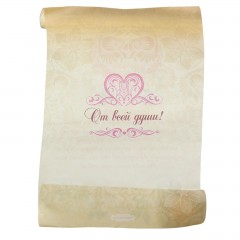 Роза со свитком-пожеланием «Любимой маме» - Фото 3