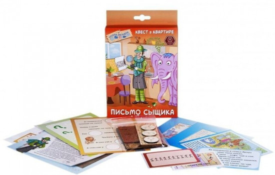 Игра настольная «Письмо сыщика»