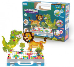 Конструктор «Мозаика в чемоданчике. Дикие животные» - Фото 1