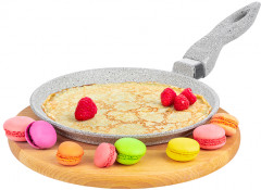 Сковорода блинная «Серый агат» - Фото 4