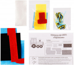 Игрушка из фетра «Паровозик» - Фото 1