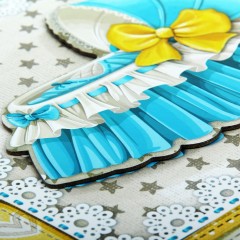 Фотоальбом в подарочной упаковке «Наш ангелочек» 10 листов + наклейки - Фото 5