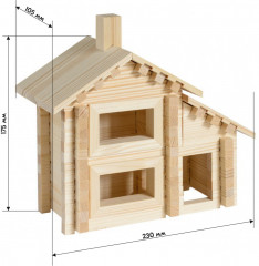 Конструктор «Разборный домик № 1» - Фото 1