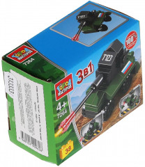 Конструктор 3 в 1 «Танк» - Фото 2