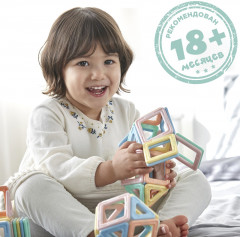 Магнитный конструктор «My First Tiny Friends Set» - Фото 15