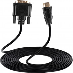 Кабель 2E HDMI DVI 24+1 - Фото 2