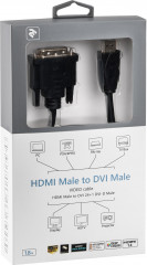 Кабель 2E HDMI DVI 24+1 - Фото 4