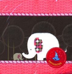 Набор бумажных салфеток «Слоник» (20 шт), в ассортименте - Фото 1