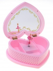 Шкатулка музыкальная «Принцесса» розовая - Фото 1