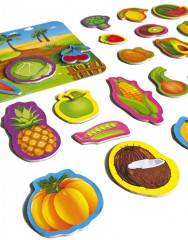 Игра магнитная «Фрукты и овощи» - Фото 2