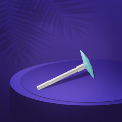 Пододиск пластиковый скошенный со сменным файлом-кольцом - Фото 3