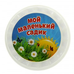 Растущая трава в горшочке «Мой маленький садик» - Фото 1