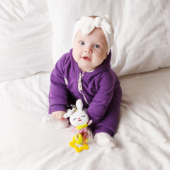 Игрушка-подвеска погремушка «Зайка Банни» - Фото 3