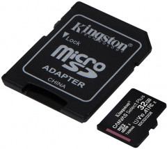 Карта памяти microSD Kingston SDCS2/32GB - Фото 1