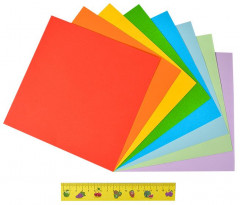 Бумага цветная для оригами - Фото 2