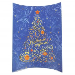 Коробка сборная фигурная «Елочка, С Новым годом», (26х19х4 см) - Фото 1