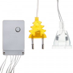 Гирлянда «Занавес», 2х1,5 м, УМС вилка, LED-360-220V, желтый - Фото 2